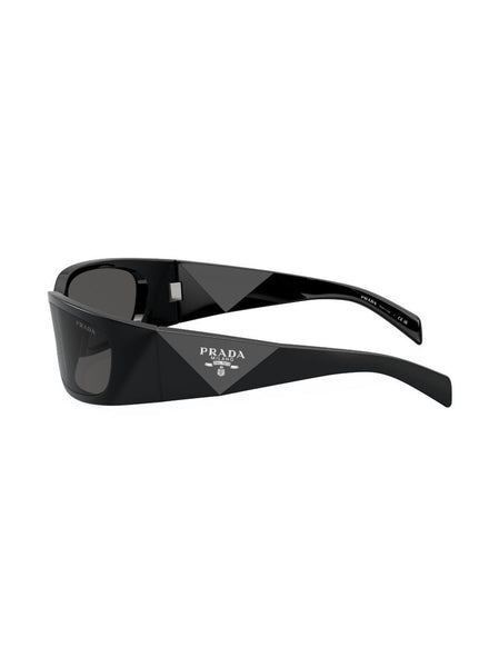 Premium Black Wraparound Sunglasses Stylish UV Protection Eyewear