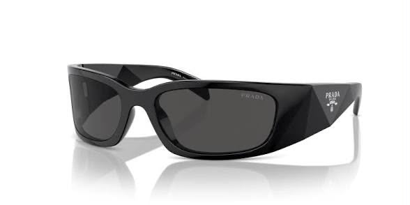 Premium Black Wraparound Sunglasses Stylish UV Protection Eyewear