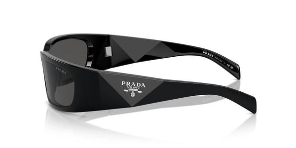 Premium Black Wraparound Sunglasses Stylish UV Protection Eyewear