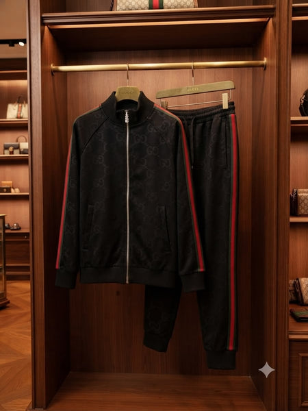 Premium Imported Black Tracksuit Set for Men