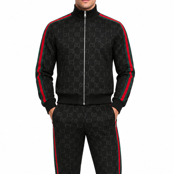 Premium Imported Black Tracksuit Set for Men