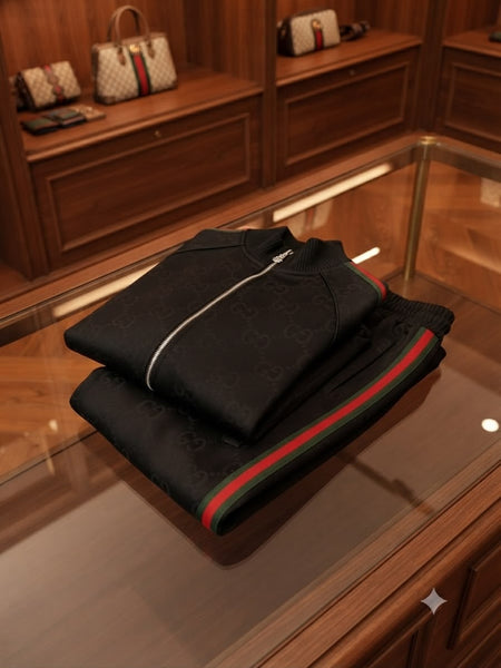 Premium Imported Black Tracksuit Set for Men