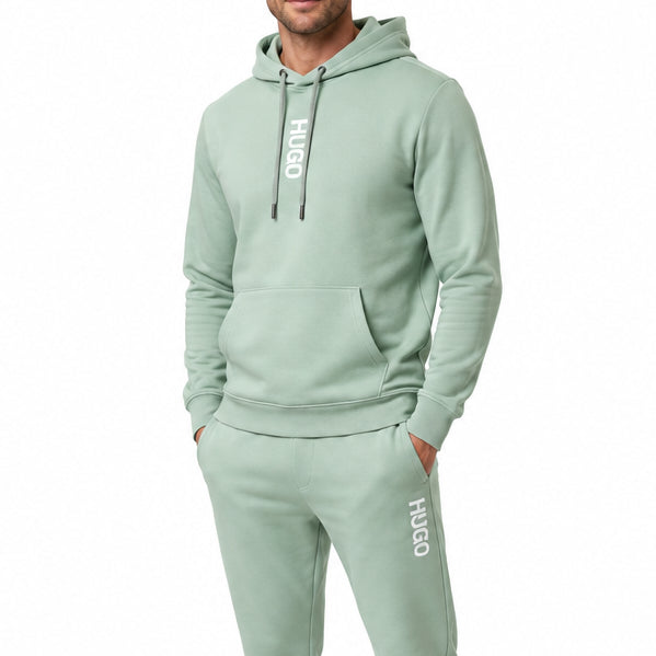 Mint Green Lounge Set with Bold Back Graphic