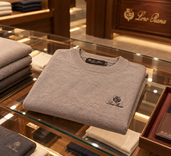 Premium Crew-Neck Knit Pullover  – Refined Everyday Essential