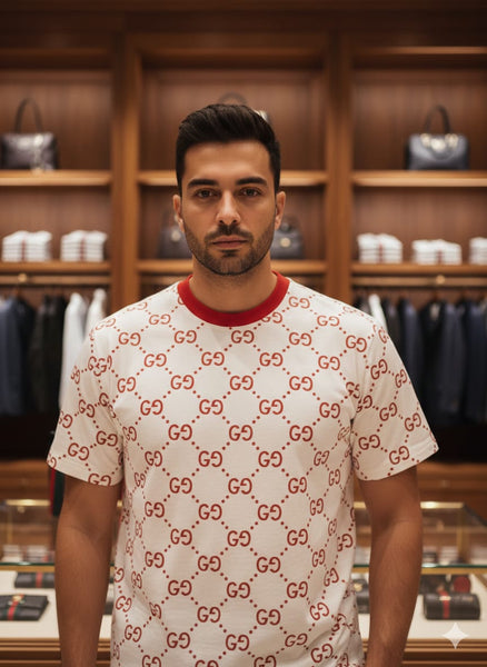 Premium Drop Shoulder High End Quality Unisex Tees – Monogram Print