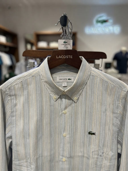Men Premium Top Notch Quality Shirts – Light Blue Striped Button-Down