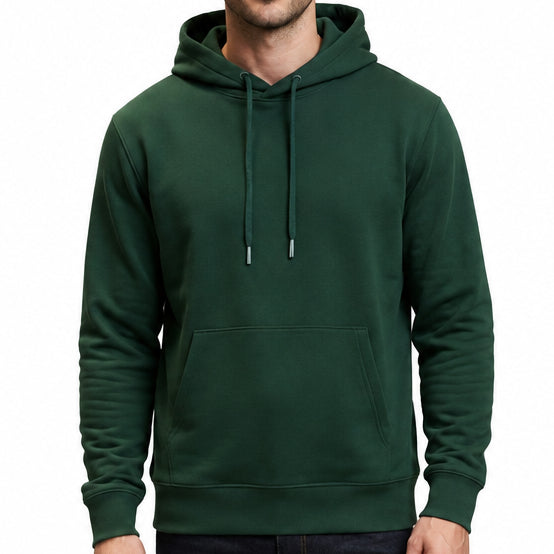 Premium Quality Hoodie Collection – Forest Green Graphic