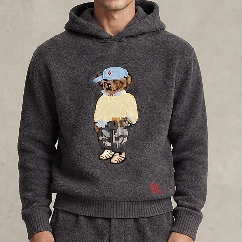 Premium Knitted Pullover with Hoodie – Five Colours in Regular Fit