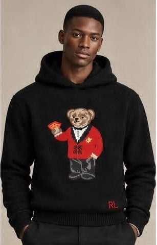 Premium Knitted Pullover with Hoodie – Five Colours in Regular Fit