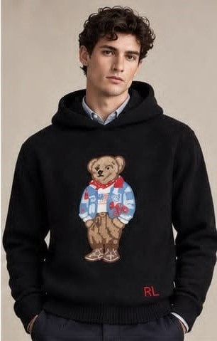 Premium Knitted Pullover with Hoodie – Five Colours in Regular Fit