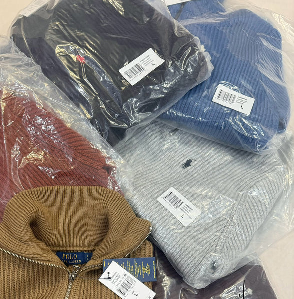 Premium Quality Quarter-Zip Pullover – Regular Fit Knit Sweater
