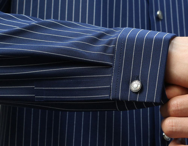 Authentic Quality Stitchless-Style Premium Striped Shirt for Men