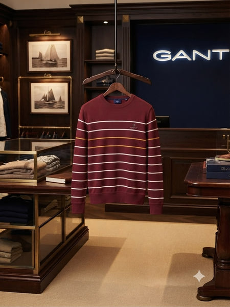 Premium Quality Striped Pullover Sweater