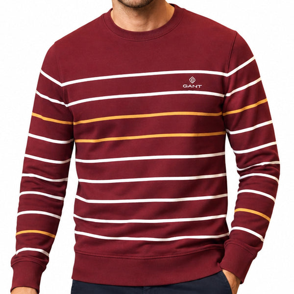 Premium Quality Striped Pullover Sweater