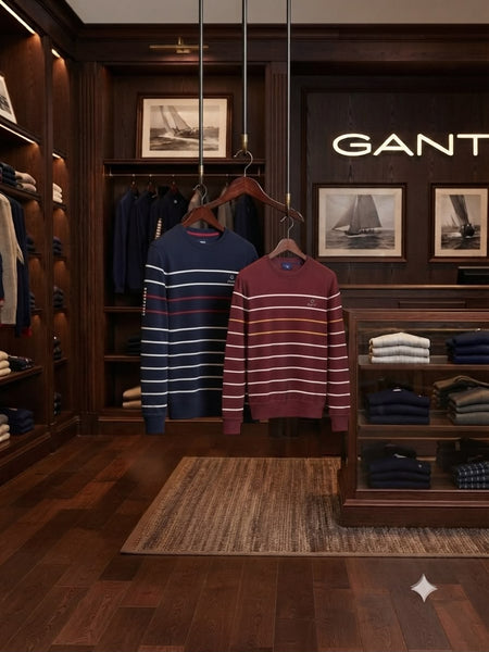 Premium Quality Striped Pullover Sweater
