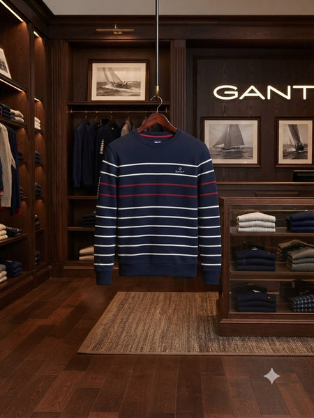 Premium Quality Striped Pullover Sweater