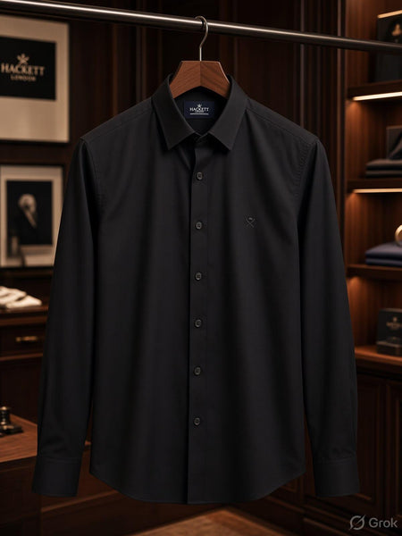 Premium Quality Regular Fit Shirts with Elegant Embroidery Logo on Front