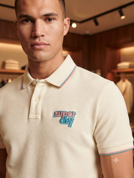 Premium Quality Polo Shirts with Elegant Embroidery Logo on Front