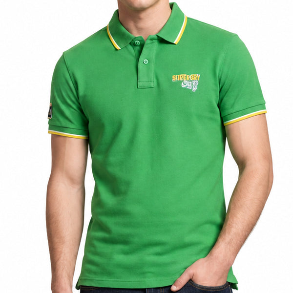 Premium Quality Polo Shirts with Elegant Embroidery Logo on Front