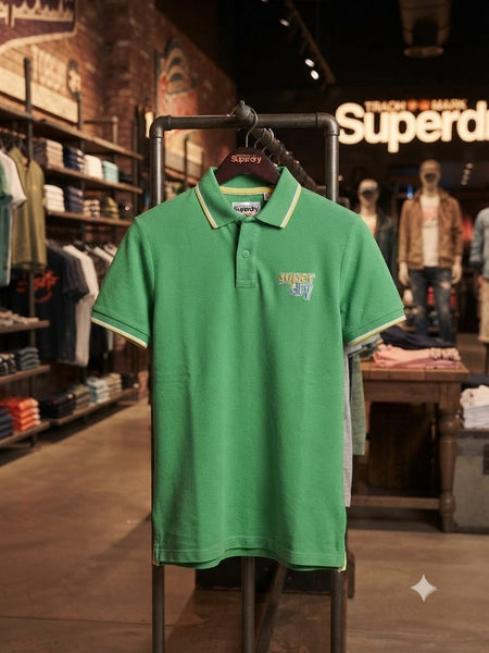 Premium Quality Polo Shirts with Elegant Embroidery Logo on Front