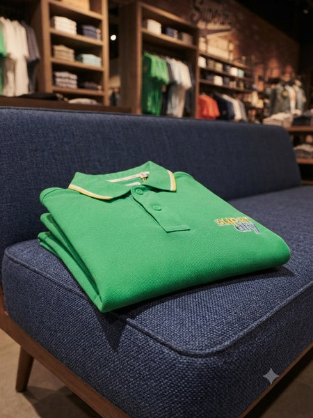 Premium Quality Polo Shirts with Elegant Embroidery Logo on Front