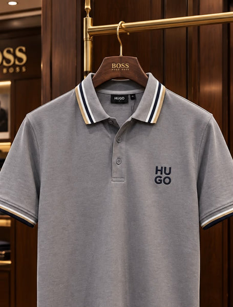 Premium Quality Polo Shirts with Elegant Embroidery Logo on Front
