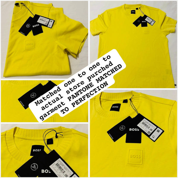 Premium Quality Crew Neck T-Shirts with Embossed Logo Detail – Luxury Solid Colour Collection in High-End Soft Finish