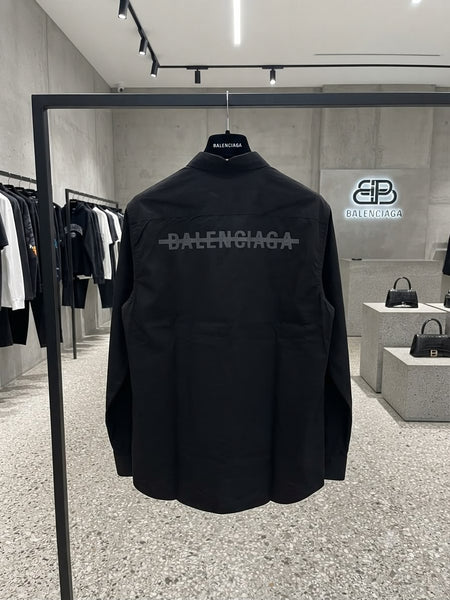 Premium Quality Embroidery Logo on Pocket Shirts Available Now – Luxury Solid Black Collection in High-End Regular Fit