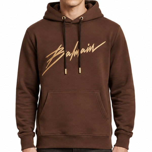 High-End Quality Premium OG Hoodies Available Now – Luxury Brown Collection with Bold Front Embroidery in Soft Premium Finish