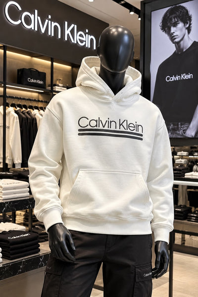 High-End Quality Premium Big Size Hoodies Available Now – Luxury Cream Collection with Bold Front Logo in Soft Oversized Fit