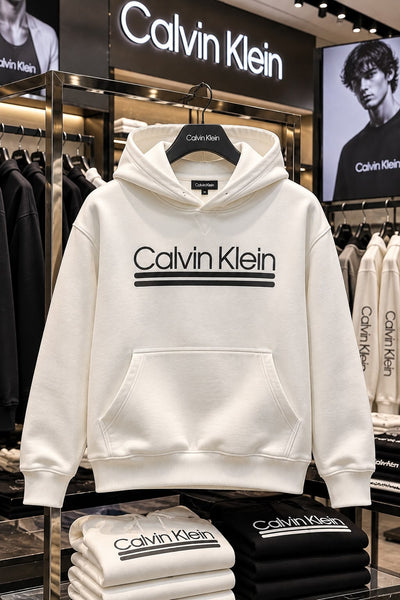 High-End Quality Premium Big Size Hoodies Available Now – Luxury Cream Collection with Bold Front Logo in Soft Oversized Fit