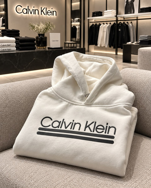 High-End Quality Premium Big Size Hoodies Available Now – Luxury Cream Collection with Bold Front Logo in Soft Oversized Fit