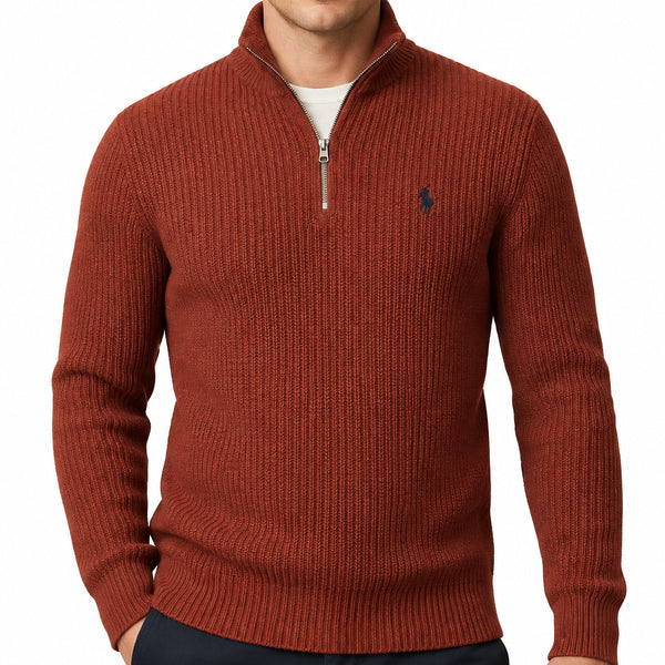 Imported Exclusive High End Quality Quarter Zipper Pullovers Available Now – Luxury Ribbed Knit Collection in Soft Premium Finish