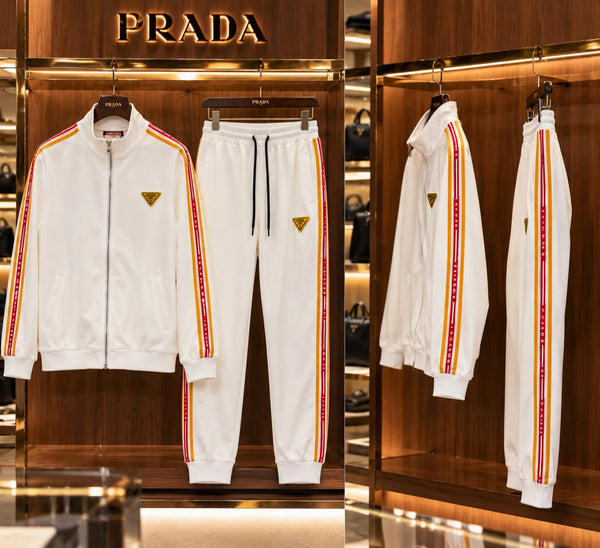 Premium Exclusive High-End Quality Soft Full-Zip Tracksuit Set for Everyday Comfort