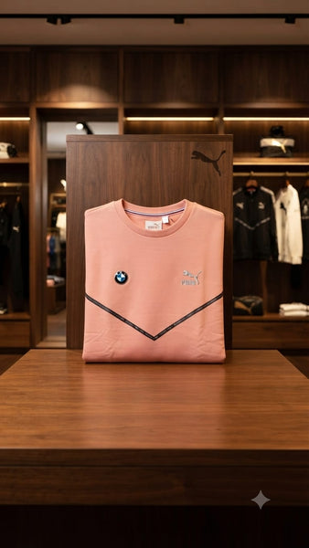 Premium Exclusive High-End Quality Soft Pink Crew-Neck Sweatshirt Regular Fit