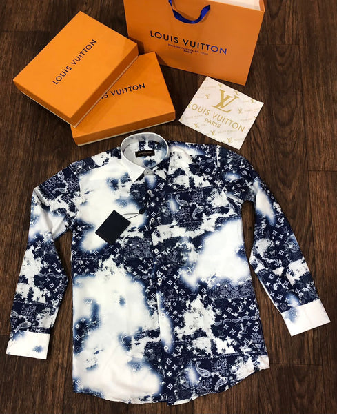 Premium Exclusive High-End Quality Paisley Print Long Sleeve Shirt