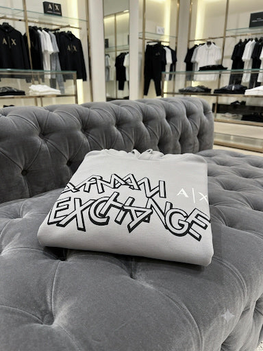 Premium Light Grey Hoodie with Graphic Detail
