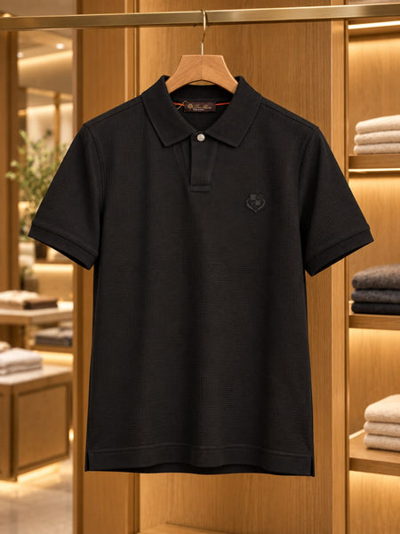 Premium Exclusive High-End Authentic Quality Textured Polo Tee