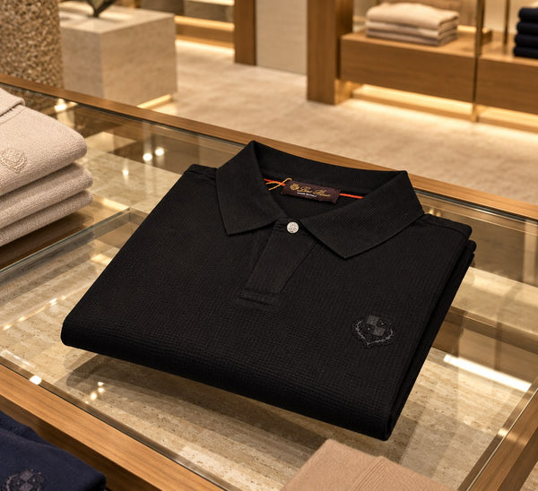 Premium Exclusive High-End Authentic Quality Textured Polo Tee
