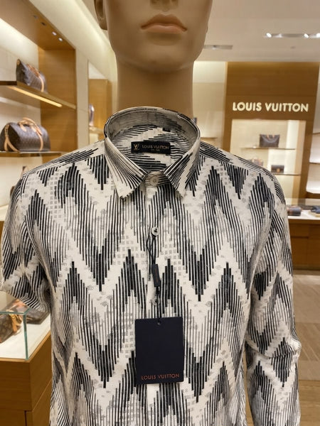 Premium Exclusive High-End Quality Geometric Print Regular Fit Shirt
