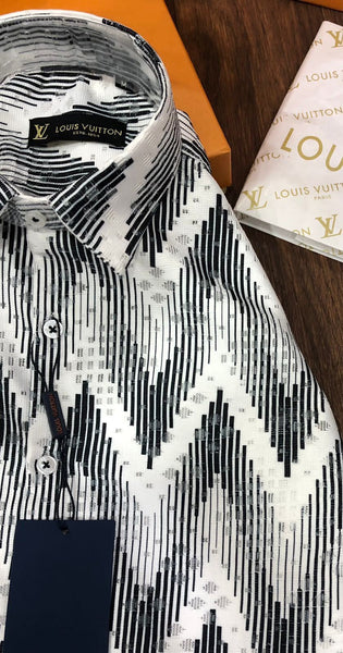 Premium Exclusive High-End Quality Geometric Print Regular Fit Shirt