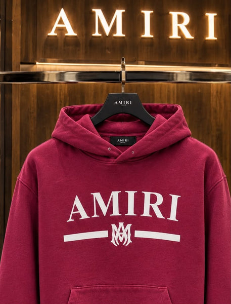Premium Exclusive High-End Quality Burgundy Graphic Print Hoodie