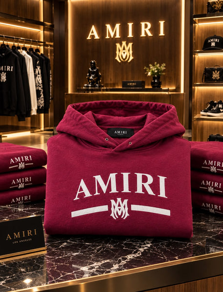 Premium Exclusive High-End Quality Burgundy Graphic Print Hoodie