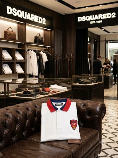 Premium Exclusive High-End Quality Contrast Collar Short Sleeve Polo T-Shirt