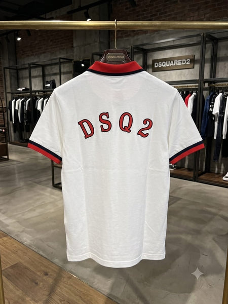 Premium Exclusive High-End Quality Contrast Collar Short Sleeve Polo T-Shirt