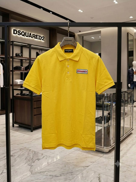Premium Exclusive High-End Quality Contrast Collar Short Sleeve Polo T-Shirt
