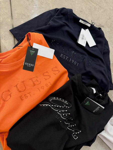 Premium Exclusive High-End Quality Oversized Rhinestone Graphic Tee