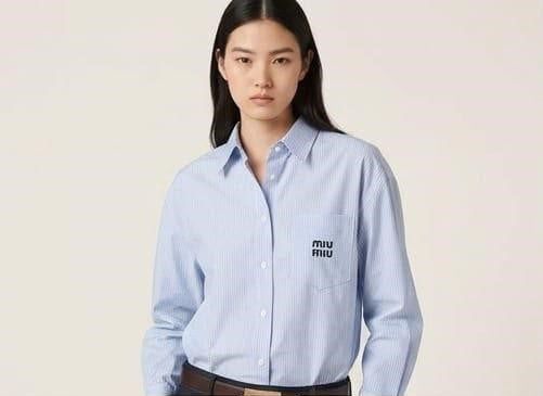 Premium Exclusive High-End Quality Light Pinstripe Regular Fit Shirt