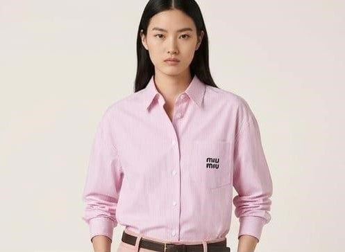 Premium Exclusive High-End Quality Light Pinstripe Regular Fit Shirt