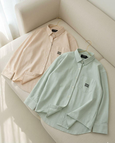 Premium Exclusive High-End Quality Light Pinstripe Regular Fit Shirt